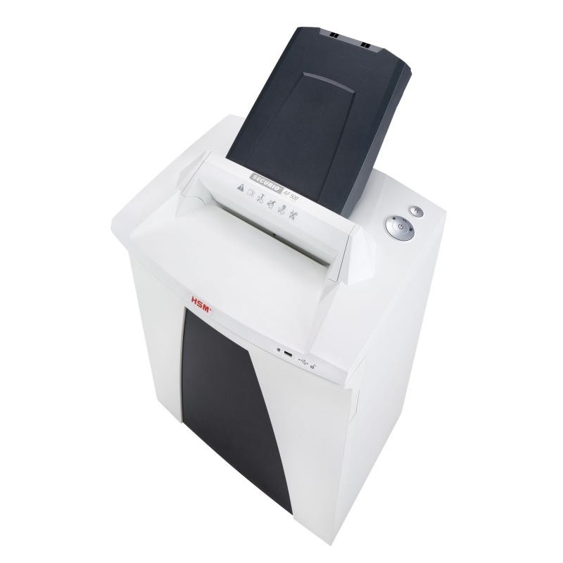 HSM SECURIO AF500 document shredder with automatic paper feed (1,9x15)
